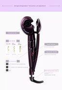VS Sassoon Long Hair Full-Automatic Hair Curler Portable