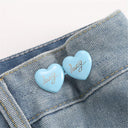 Adjustable Waistband Bowknot Set Chic & Practical Button Adjusters