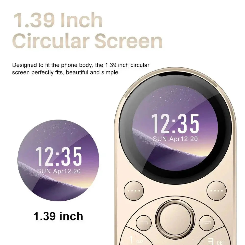 SERVO I15 Mini Phone Dual SIM GSM 1.39 Inch Screen Type C