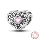 Sterling Silver Heart Shaped Warm