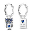 Silver Plated Cubic Zircon Geometric