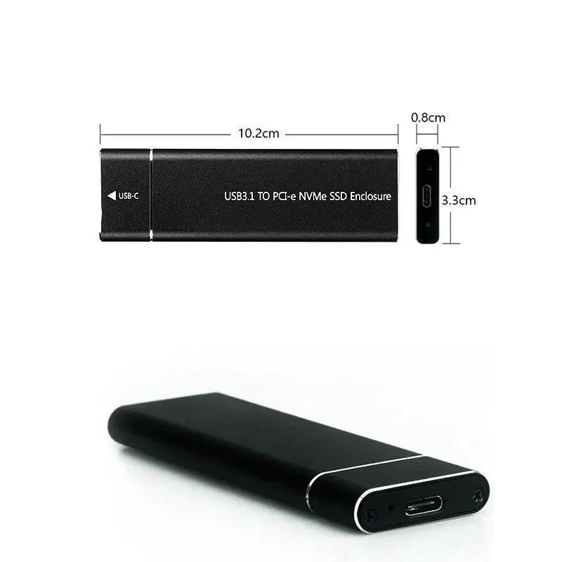 M2 NVMe SSD Enclosure for High Speed Data Transfer