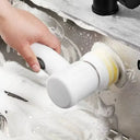 Cordless Scrub Brush for Kitchen Cleanup