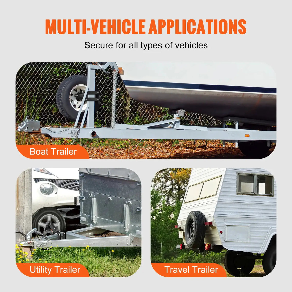 Trailer Spare Tire Carrier Bracket — product view 6