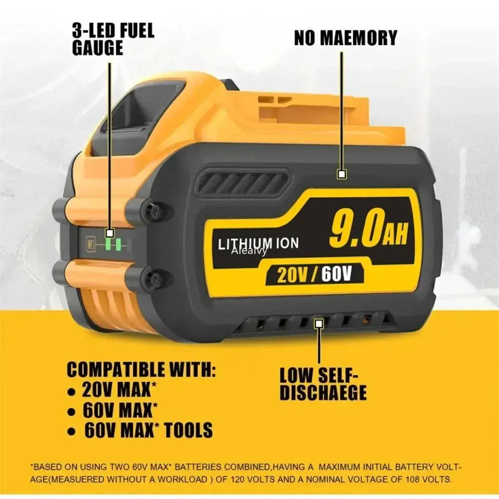 20V 9000mAh Lithium Ion Battery Reliable Power Source