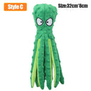 Donkey Shaped Interactive Pet Chew Toy Soft Plush Squeaker