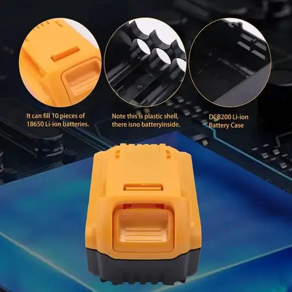 Battery Storage Case With Protection Circuit DCB183 DCB200
