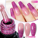 Winter Magic Nail Gel Kit: Mesmerizing Snowflake Art