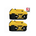 Longer Runtime Battery for 20V/60V Tools