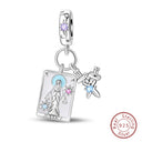 Sterling Silver Star Moon Sun