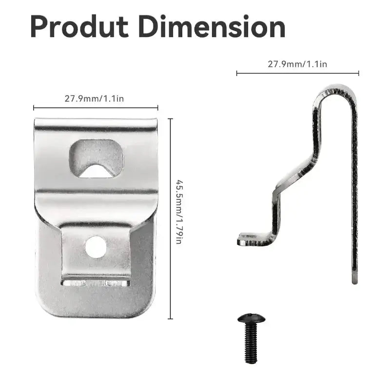 20V Drill Driver Belt Clip Hook Accessory For Easy Use
