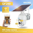 ESCAM Solar Security Camera: Enhanced Surveillance & Voice