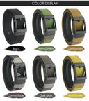 Tactical Belt for Men Metal Automatic Buckle