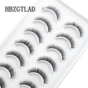 Glamorous Handmade 3D Mink Crisscross Eyelashes 10 Pairs