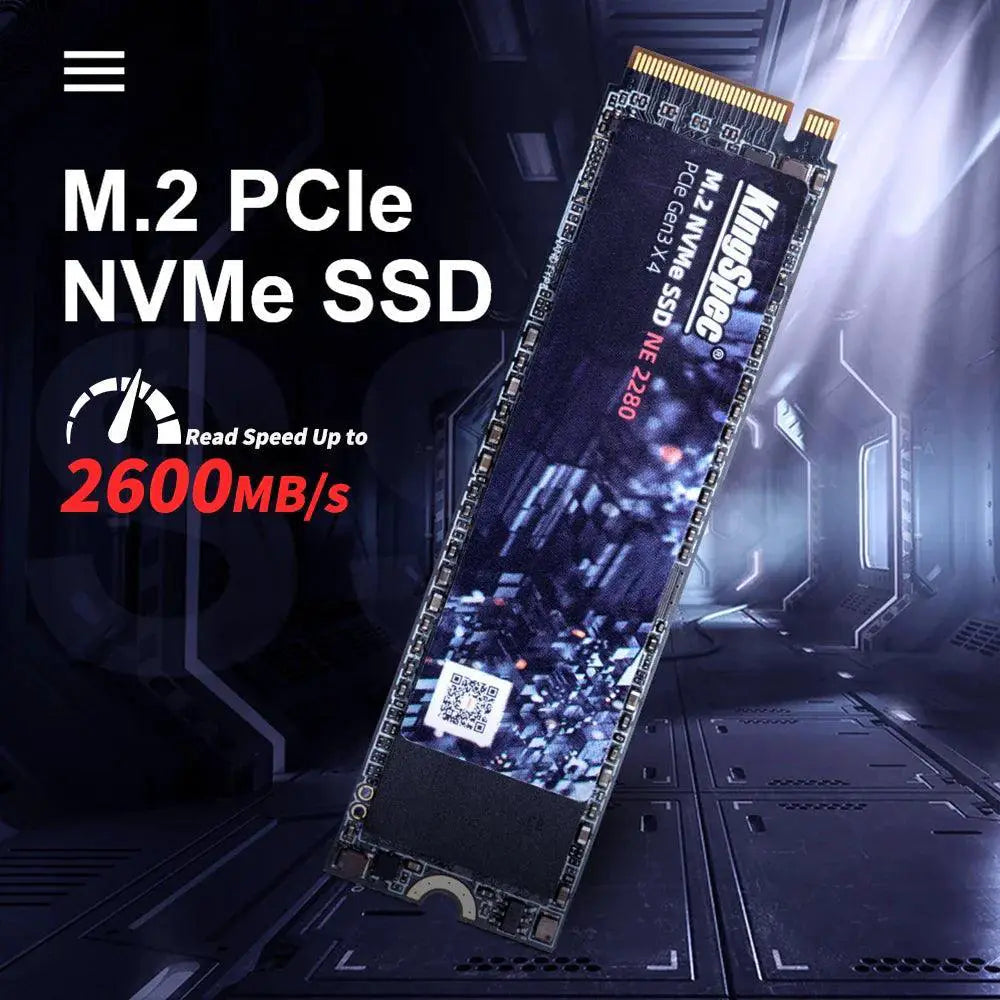 KingSpec M2 SSD Lightning Fast Internal Solid State Drive