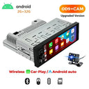 Navifly Android Car Stereo 6.86 Inch Universal 1 Din CarPlay GPS FM Upgrade