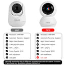 Smart Indoor IP Camera for Home Security