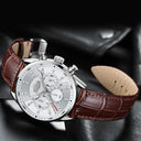 Heroforce Silver Chronograph Watch