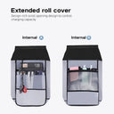 Waterproof Roll Top Laptop Backpack 20L