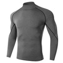 Men Running T Shirt Quick Dry Bodybuilding Compression Top