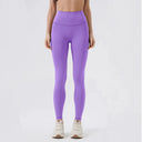 Back Pocket Yoga Leggings Women High Waist Pants