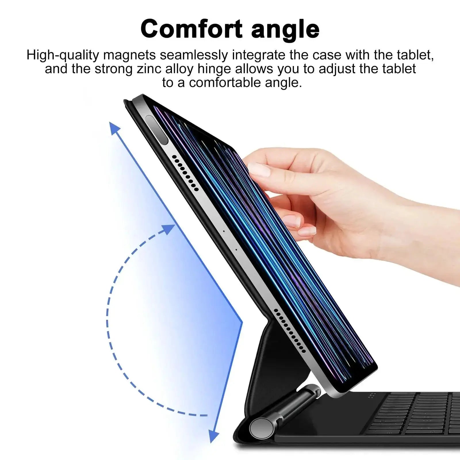 Ultimate Magic Keyboard for iPad Backlit Waterproof Typing