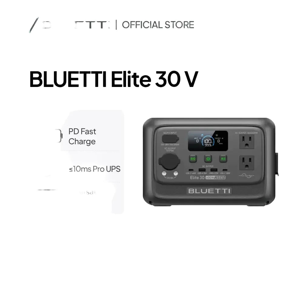 Renew】BLUETTI Elite Portable Power Station Peak Large — product view 1