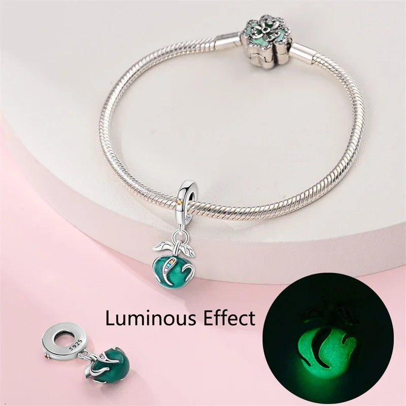 Sterling Silver Luminous Apple Lantern