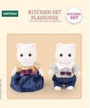 Forest Rabbit Family DIY Playset Interactive Toy for Kids