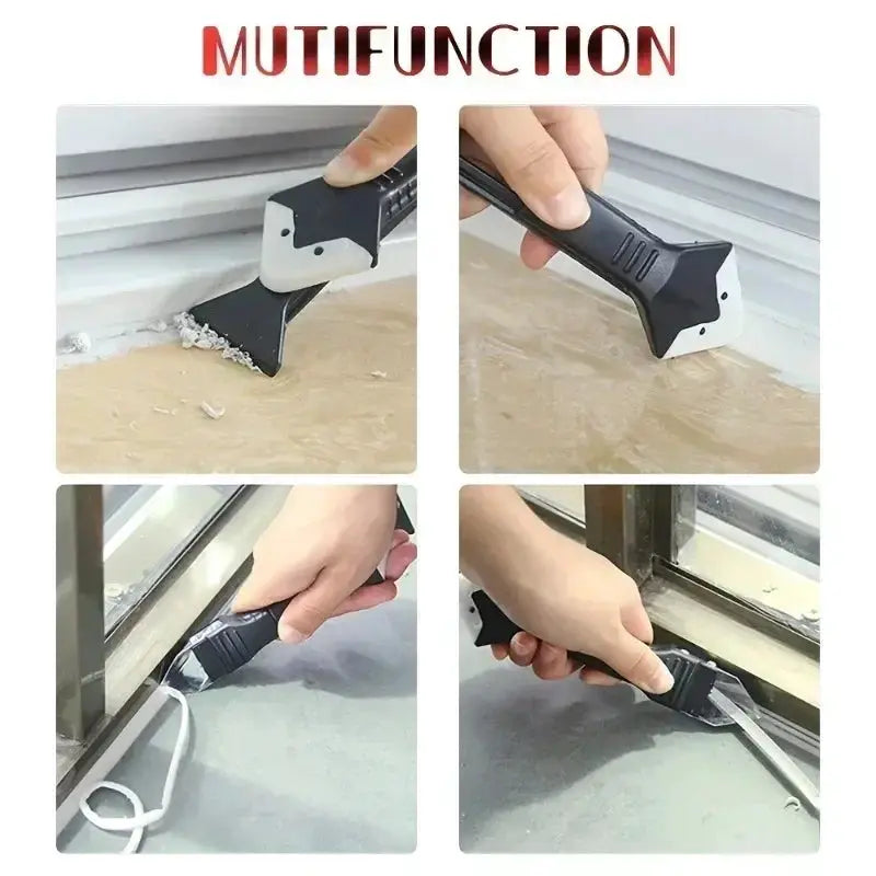 5 In 1 Silicone Scraper Sealant Remover Tool Set Caulking