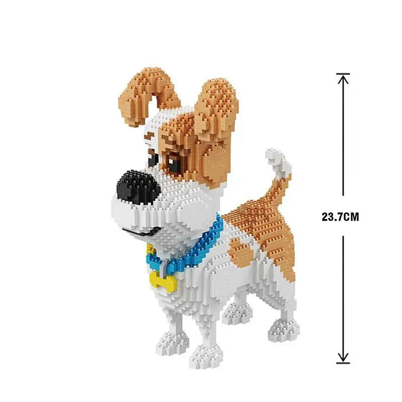 Cartoon Animal Building Blocks Interactive Educational Toy