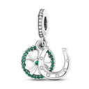 Sterling Silver Inlaid Zircon Beads