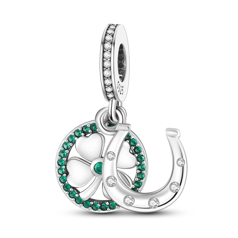 Sterling Silver Inlaid Zircon Beads
