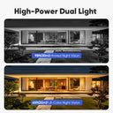 SANNCE 8MP PoE Security Camera Outdoor, 4K UHD IP Bullet Camera with Two-Way Audio, AI Human Vehicle Detection, Smart Dual-Light Color Night Vision, 256GB SD Card Slot, IP67, 2.8mm Wide Angle, ONVIF