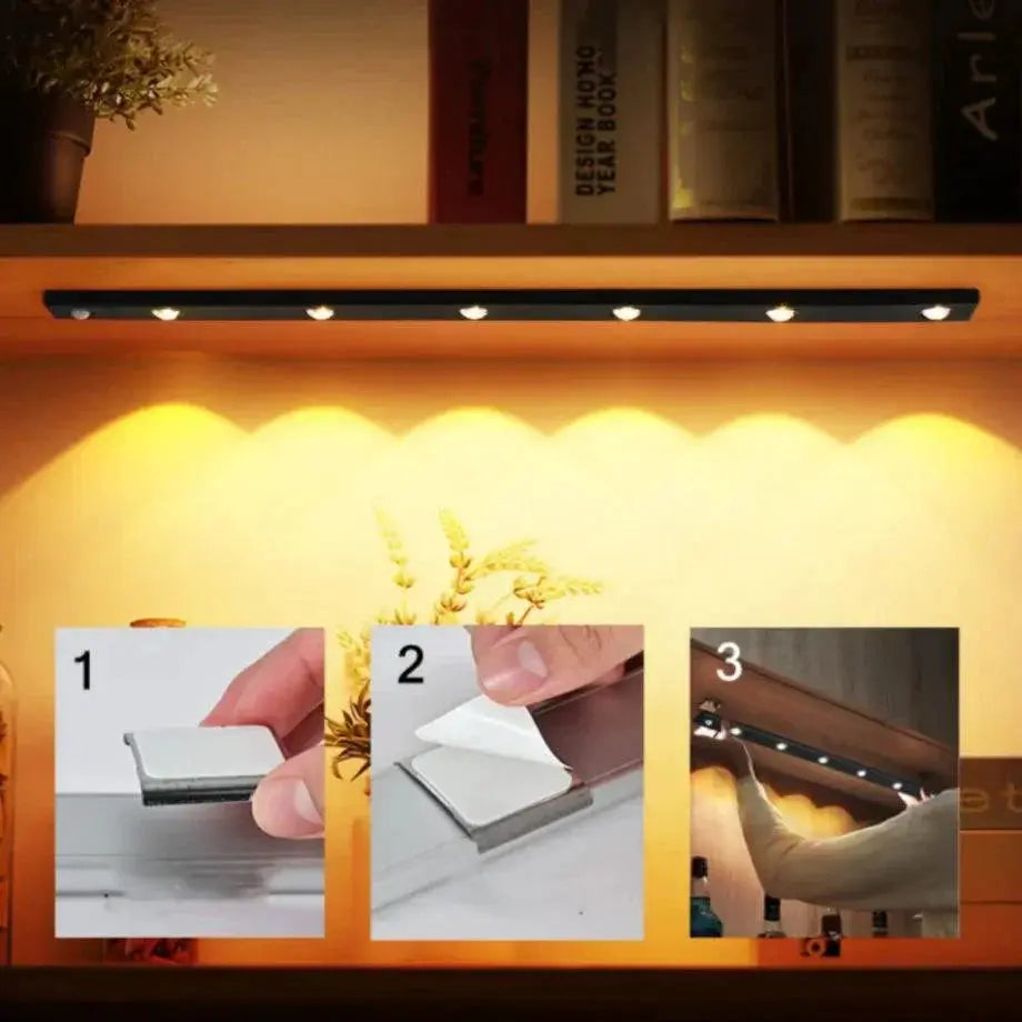 Modern LED Motion Sensor Under Cabinet Lighting Kit For Home