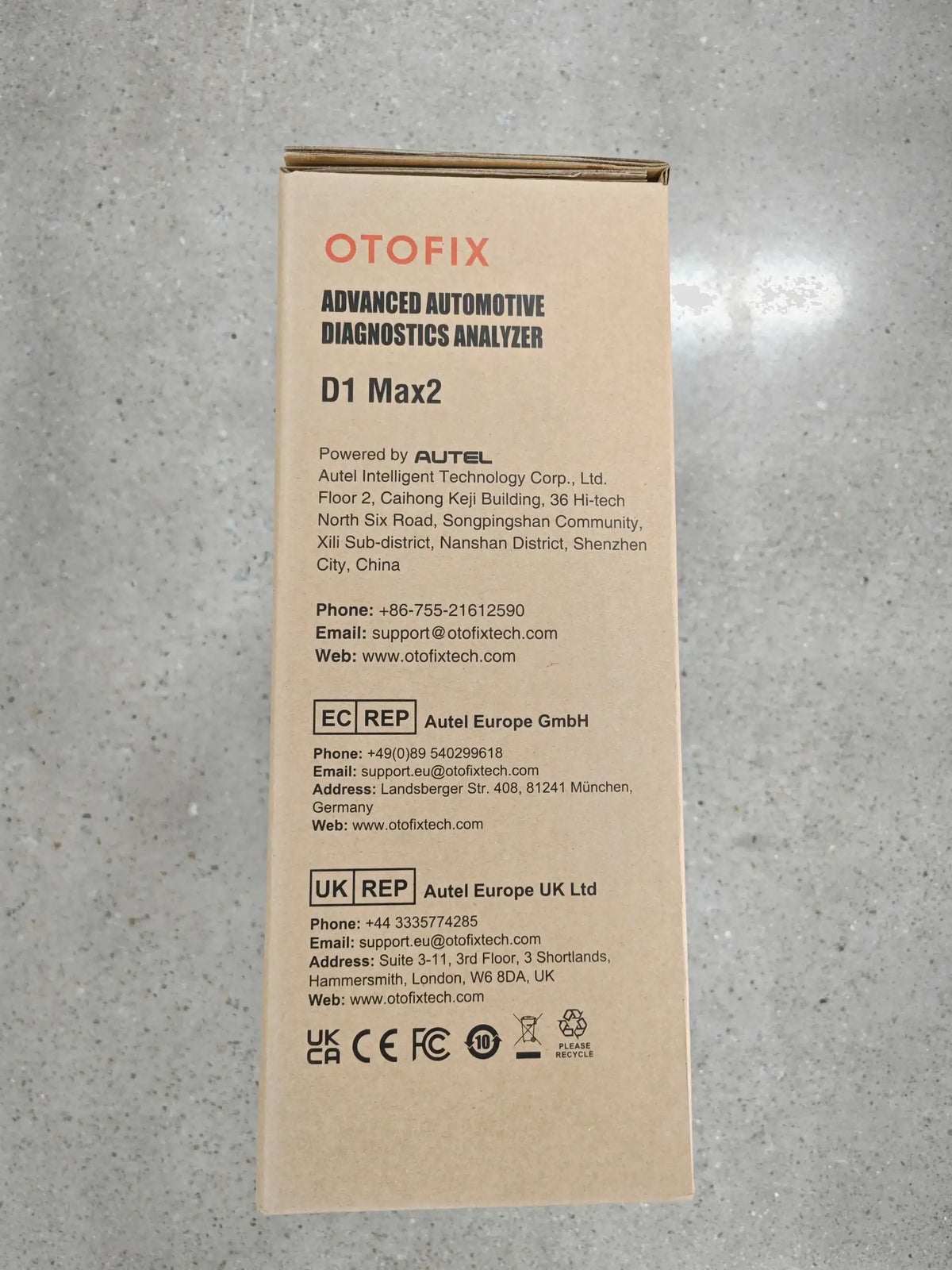 OTOFIX D1 Max2 Automotive Diagnostic Tablet — product view 1