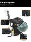 Large Capacity Waterproof Tactical Backpack 50L for Men