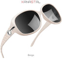 Stylish Women's Polarized UV400 Sunglasses with Retro Frame