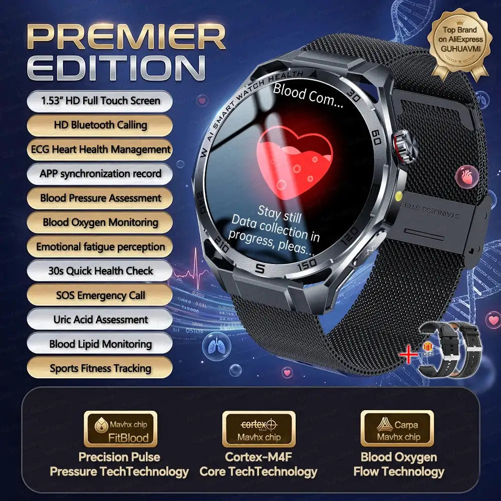 Ai Health Smartwatch With Ecg Tracker — product view 10