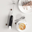 Mini Milk Frother for Effortless Foam Creation Lattes