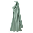 Elegant Satin Gown for Women Evening