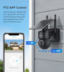 INQMEGA Mini WIFI HD Solar Camera Mobile Tracking Security Cam