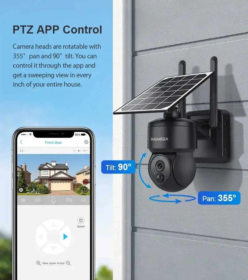 Remote Monitoring Solar Camera Outdoors — product view 13
