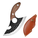 Versatile Stainless Steel Boning Knife With Wood Handle