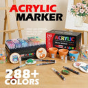 Acrylic Brush Marker Set