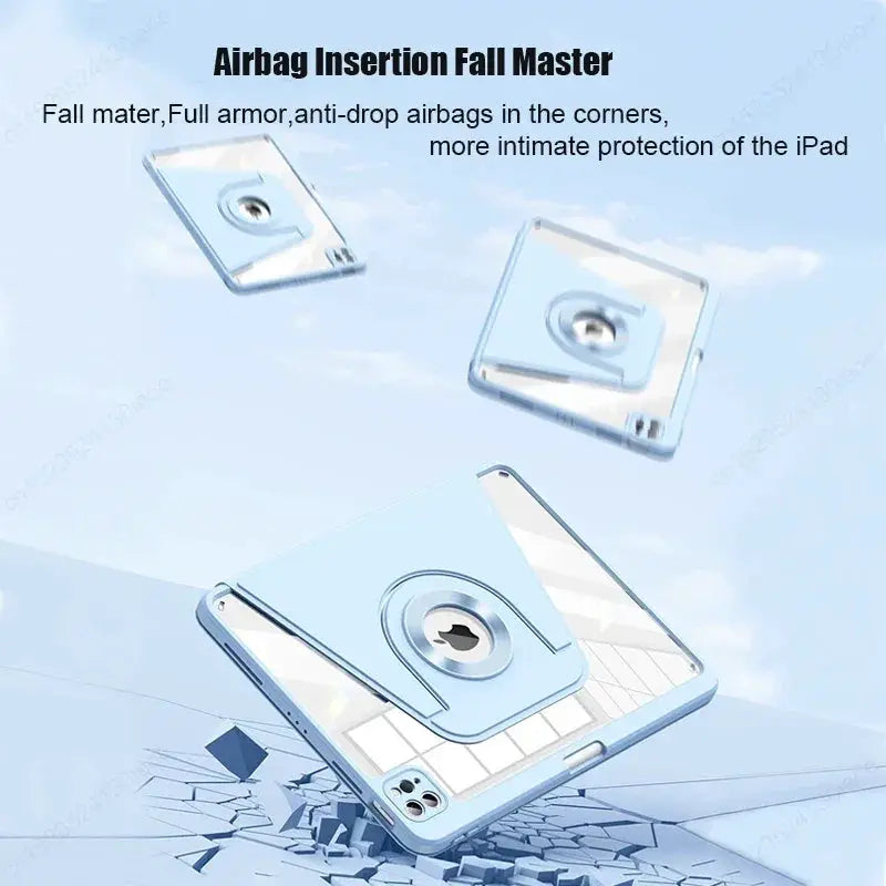 Magnetic Rotating Detachable Case for iPad Air 4 5