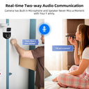 KERUI POE Security Camera System Dual Lens PTZ CCTV Camera
