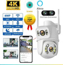 6MP Dual Lens PTZ WiFi Camera With AI Tracking Security
