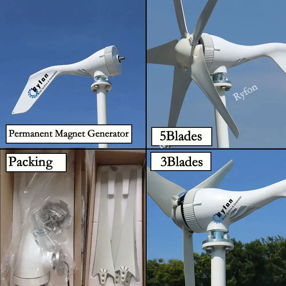 Horizontal Wind Turbine Off Grid — product view 6
