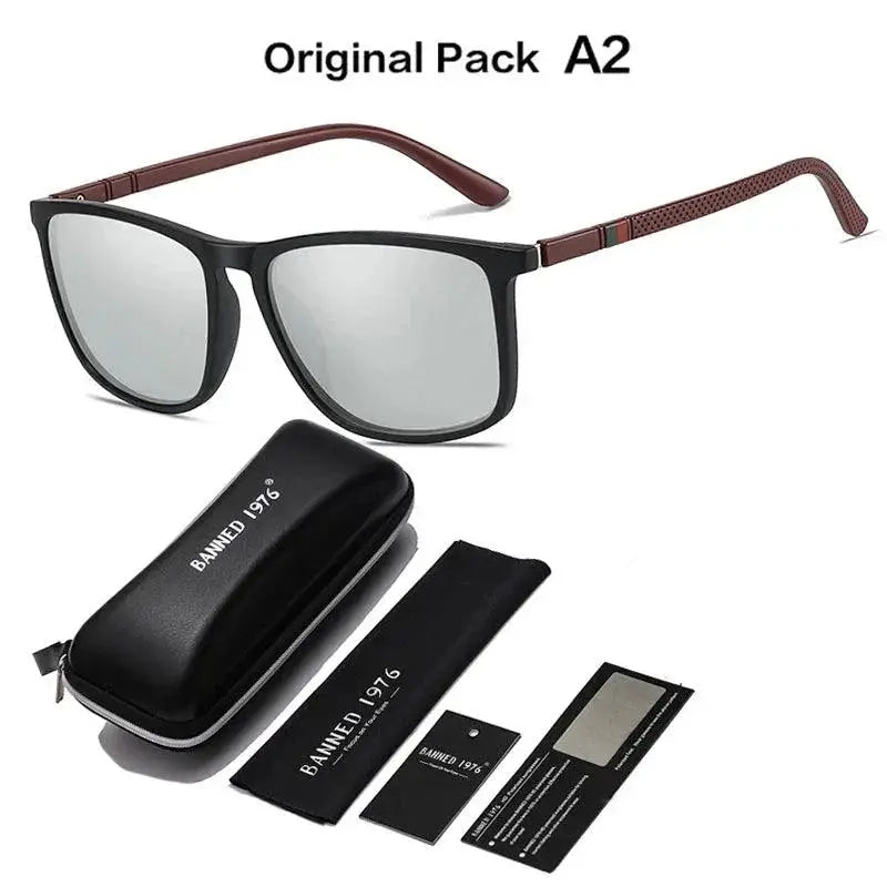 Unisex TR90 Polarized Sunglasses UV400 Protection Lens
